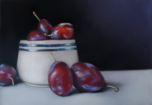 A Bowl of Plums